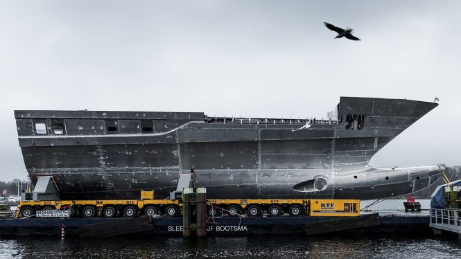 Construction update: Heesen’s fastest and largest aluminium yacht PROJECT COSMOS