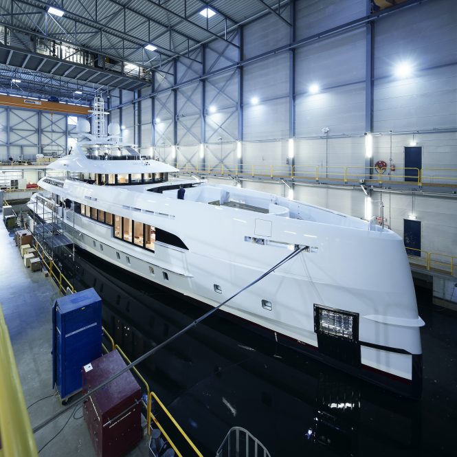 Heesen launches hybrid motor yacht PROJECT ELECTRA (YN 19150)