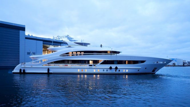 Superyacht Launch: 50m Heesen PROJECT TRITON ready for sea trials