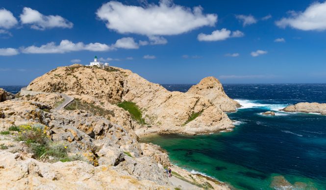 Beautiful secluded beaches of the Mediterranean away from the crowds