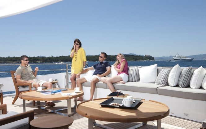 Highly recommended by charter brokers: 54m luxury charter yacht SPIRIT