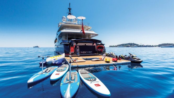 Fantastic selection of water toys for endless fun during the entire vacation