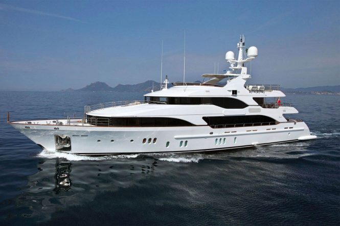 Luxury Mediterranean charter yacht Moka recently refitted and renamed Hom