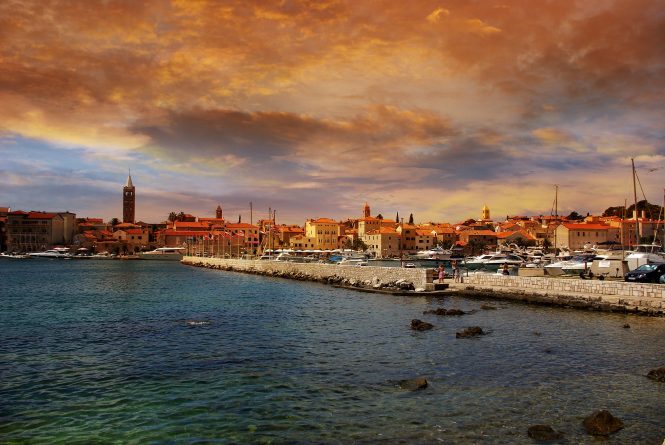 Island of Rab in Croatia