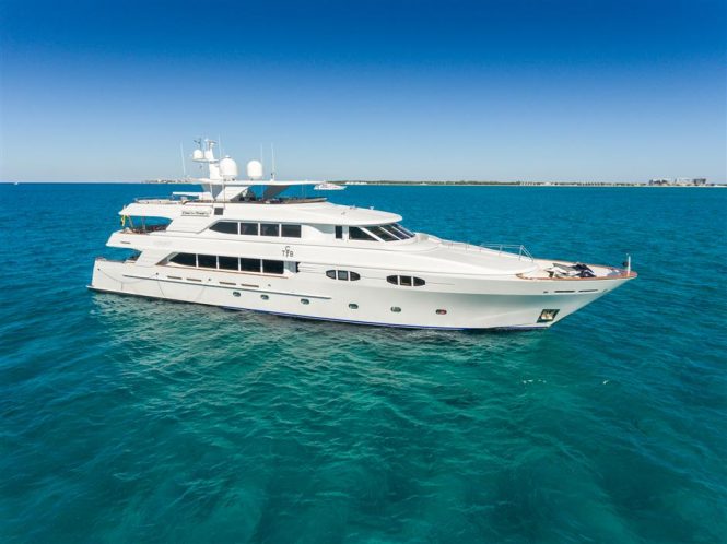 Hurry! 42m charter yacht TCB offering exceptional discount in the Bahamas