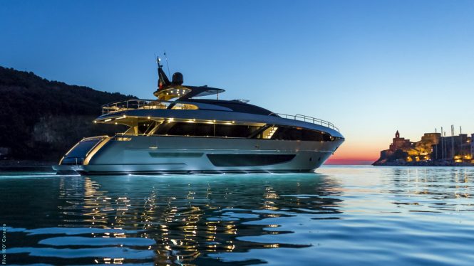 Brand-new 30m Riva motor yacht RUZARIJA joins European charter market