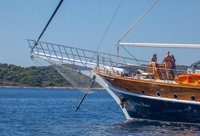 Recommended by charter guests: traditional gulet STELLA MARIS
