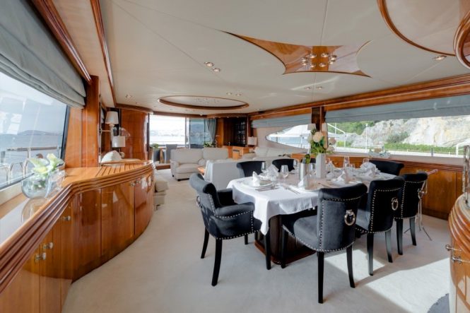 Beautiful, elegant saloon