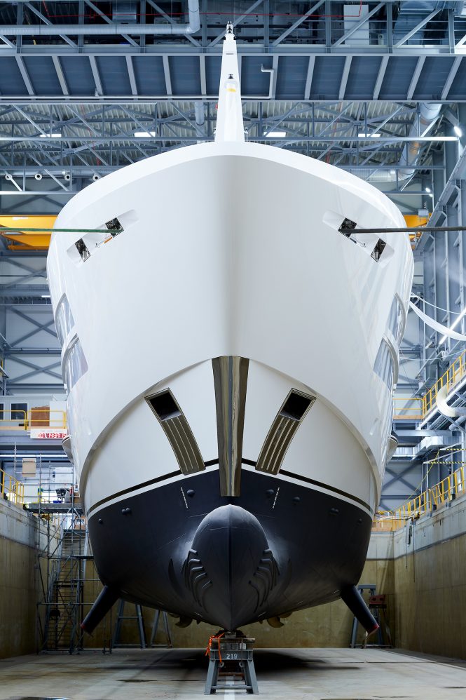 HY19055 Project Castor under construction - Photo Heesen Yachts