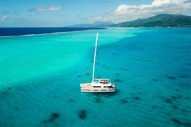 Luxury catamaran yacht OCEAN VIEW