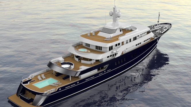 85-metre luxury yacht Project Victorious nears completion
