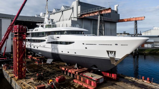 Luxury yacht Galene delivered and cruising to Mediterranean for summer yacht charters