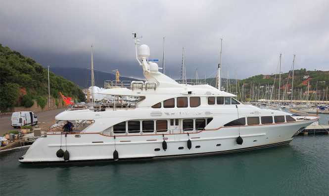 Benetti motor yacht RIVA I offering charter special in Greece