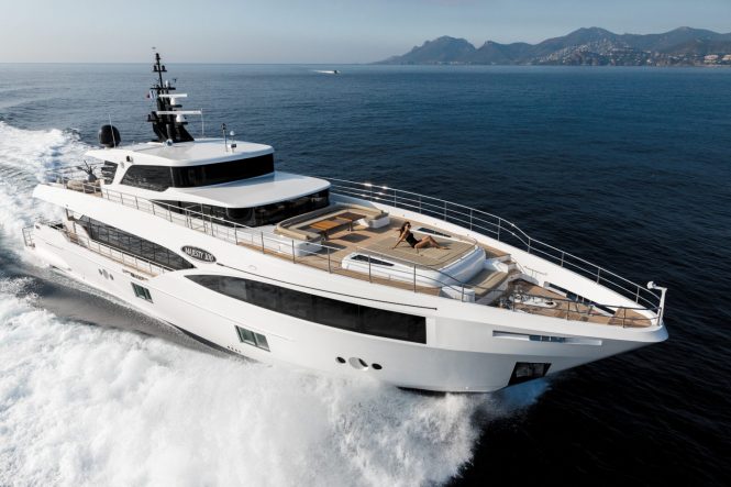 Charter new luxury yacht ISLA in the Western Mediterranean