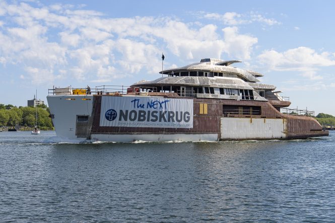 Nobiskrug superyacht Project 794 makes appearance