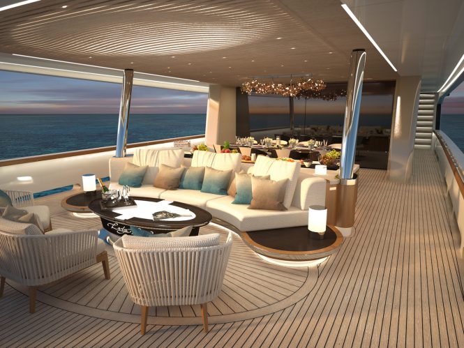aft deck - rendering
