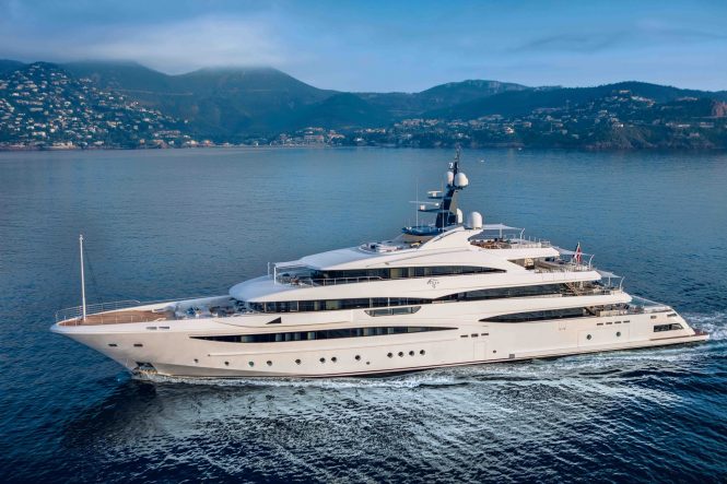 Luxury yacht Odyssey II renamed superyacht Lady Jorgia and available for charter in the West Med