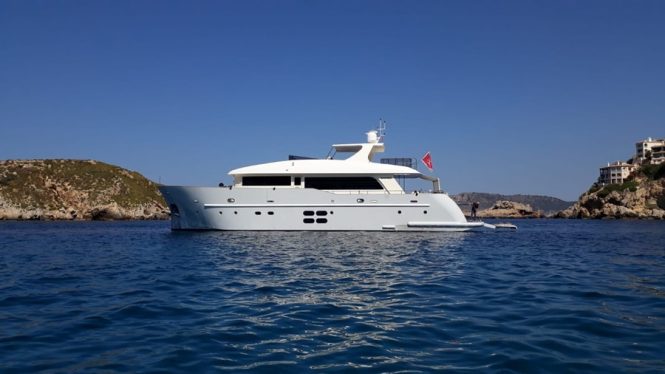 Luxury yacht Mr. Gu available for charter in Europe