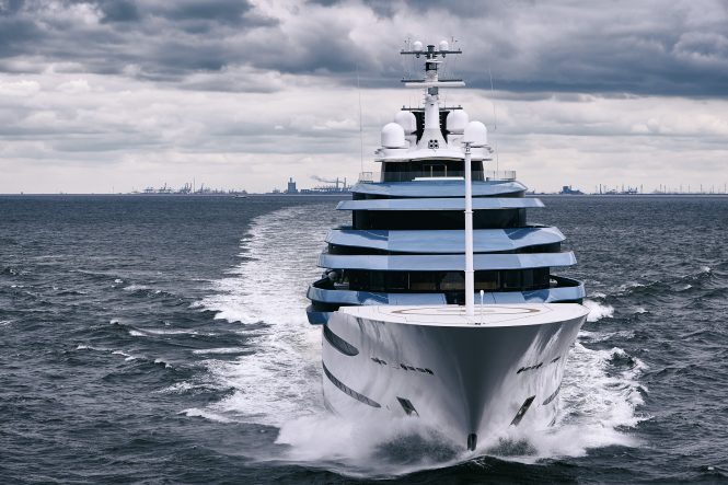 Famous 110m Mega Yacht JUBILEE changes ownership and receives a new name “SECRET III”