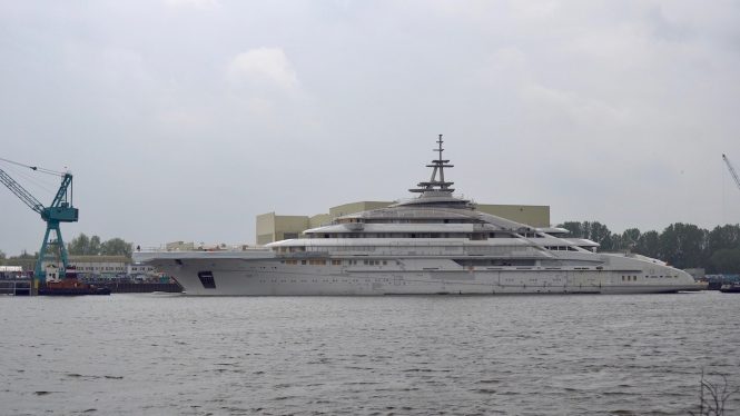Lürssen ready to launch 142m mega yacht OPUS