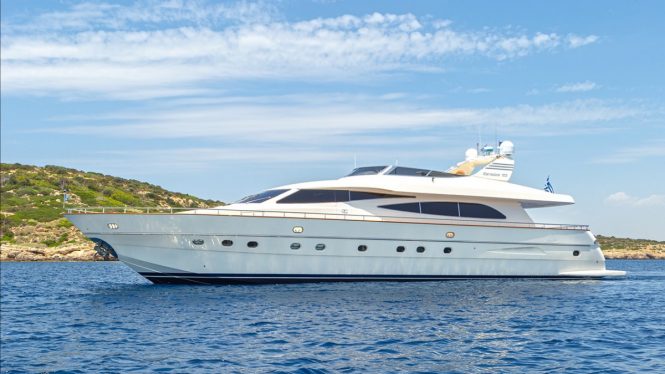 New to charter: Luxury yacht F12 in the Western Mediterranean