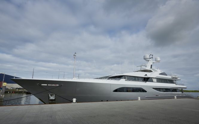 Feadship superyacht W emerges after dazzling large-scale refit