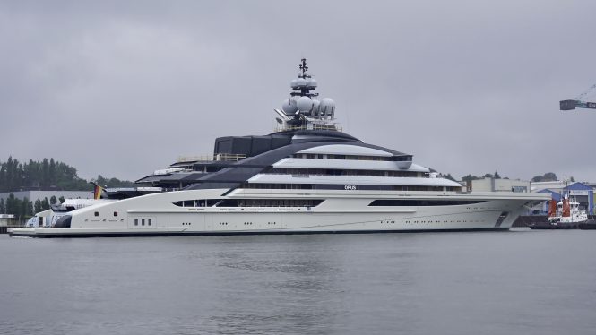 Luxury superyacht OPUS -Photo © DrDuu