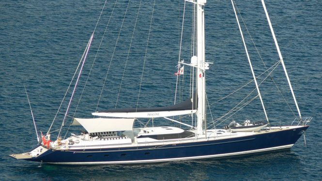33m sailing yacht IMAGINE offering 10% discount on charters in the Mediterranean