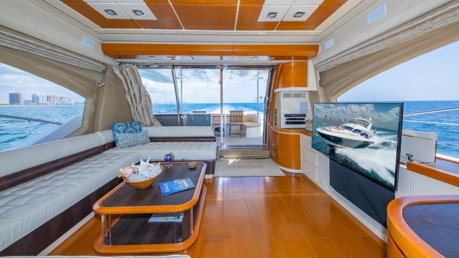 Saloon looking aft