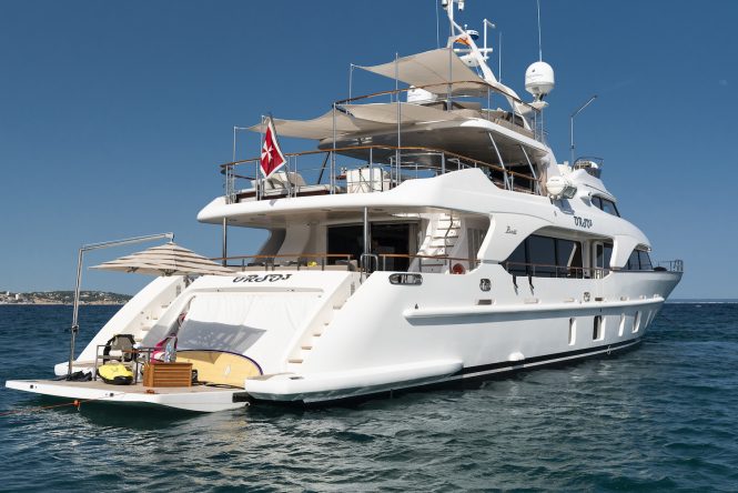 Last minute offer: 15% Off Yacht Charters in the Balearics with 33m superyacht ORSO 3