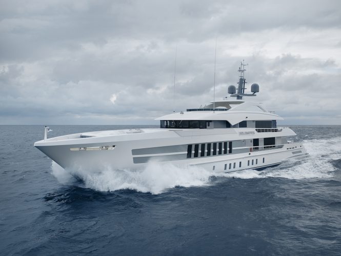 55-metre Heesen luxury yacht Project Castor delivered and renamed Solemates