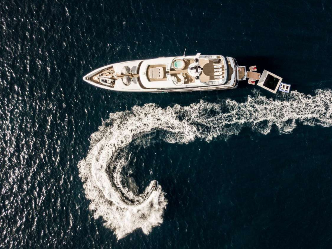 Reduced charter rate offered by 44m motor yacht AMADEUS in Italy and Croatia