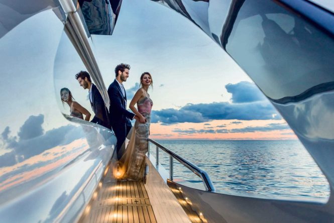 Sporty luxury yacht Arena joins charter world in French Riviera and Monaco