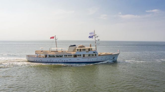 Classic luxury yacht Istros to be available for charter following refit
