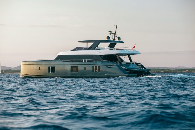 On board tennis superstar Rafael Nadal’s new luxury catamaran yacht Great White