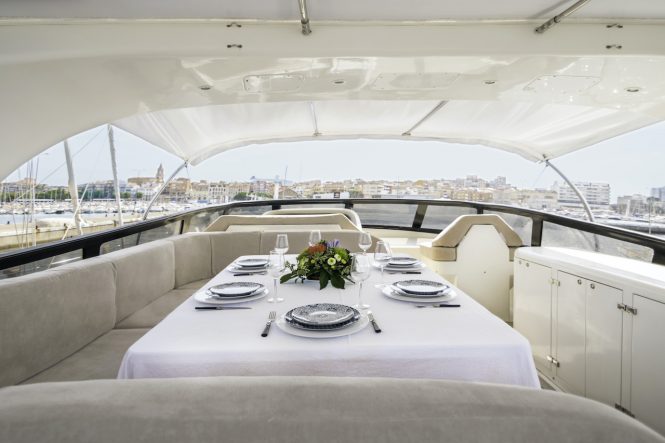 Charter gorgeous luxury yacht ROSIQUE in the Western Mediterranean