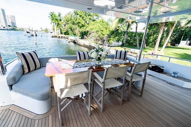 Aft deck