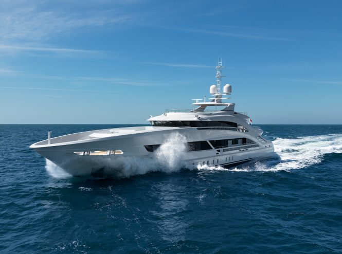 Heesen unveils more Project Triton luxury yacht images at its first online press conference