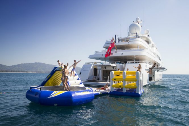 73m Charter Yacht TITANIA offering 30% off vacation rate in the Western Mediterranean