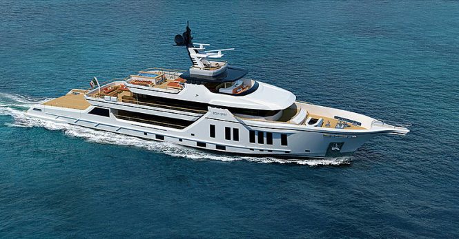 Introducing the 54-metre explorer yacht Project Bowsprit from Hydro Tec