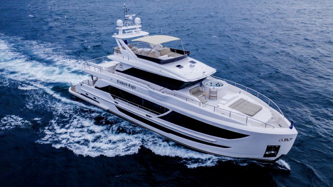 Horizon Yachts launch FD92 yacht CROWNED EAGLE