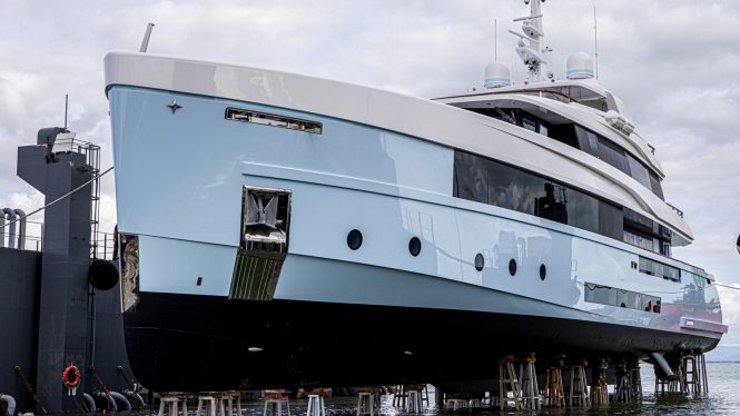 48m Motor yacht CROCUS launched at Admiral Shipyard