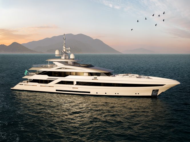 Luxury yacht Project Tala undergoes outfitting at Turquoise Yachts