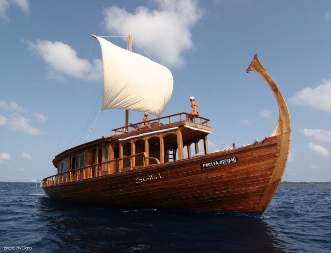 Amazing traditional luxury charter experience with Dhoni Stella I