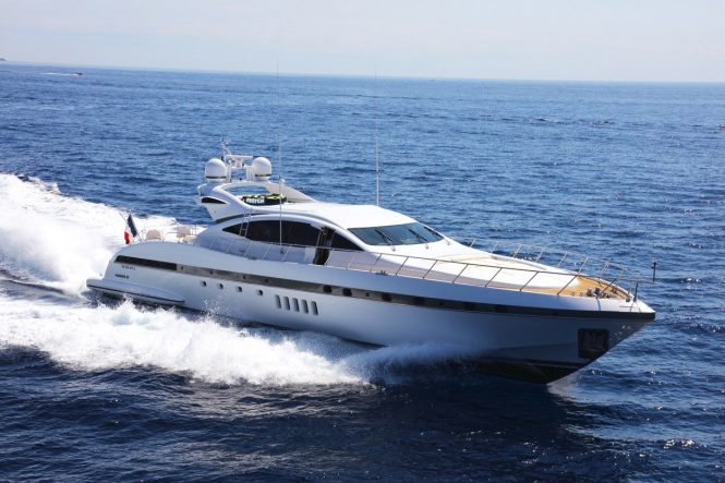 Mangusta open yacht Orion I new to charter in Western Mediterranean