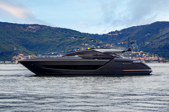 Riva announces launch and delivery of second Riva 88′ Folgore luxury yacht at La Spezia, Italy