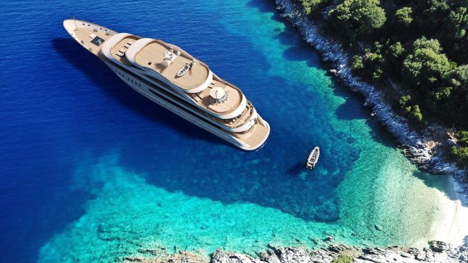Elegant 52m luxury superyacht ANTHEA debuts on Croatia charter market