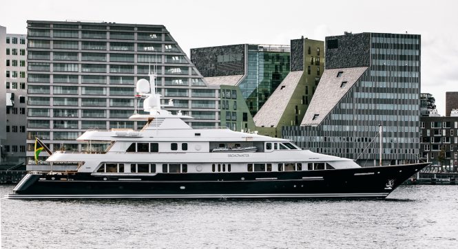Motor yacht Broadwater emerges from refit at Royal Huisman facilities
