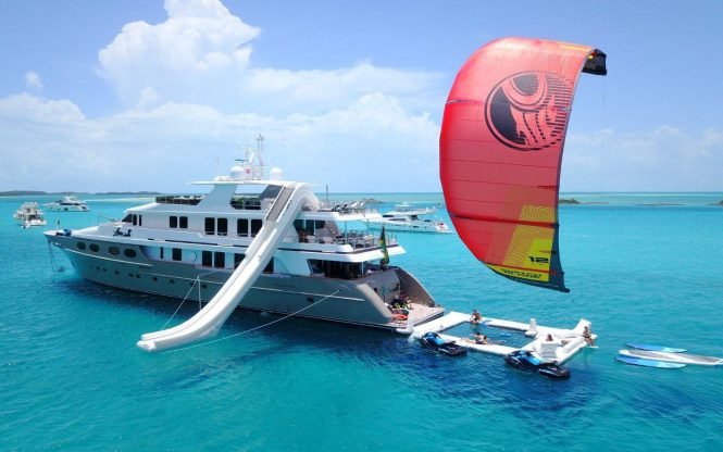 Dive-ready Loon renamed motor yacht ZEAL and available for winter Caribbean & Bahamas charters