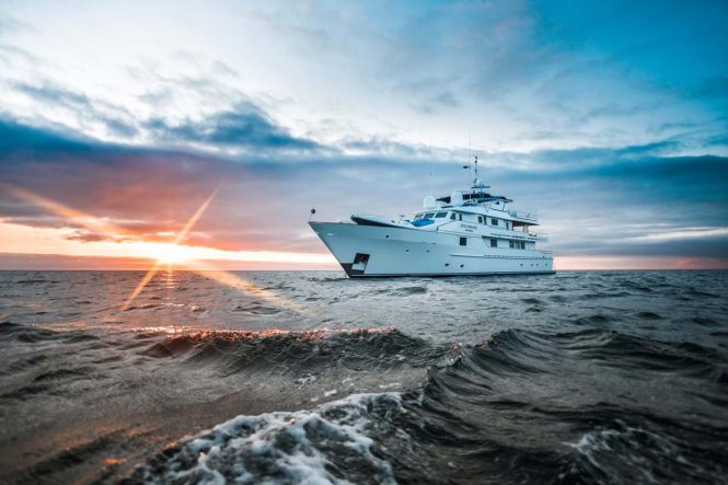 Seize the moment and charter 38m Galapagos motor yacht STELLA MARIS with 25% off